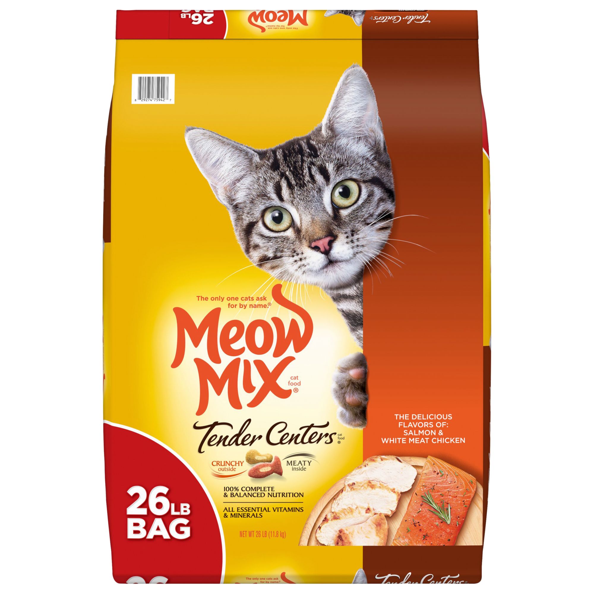 Meow Mix Tender Centers Dry Cat Food 26 lbs. BJ s Wholesale Club