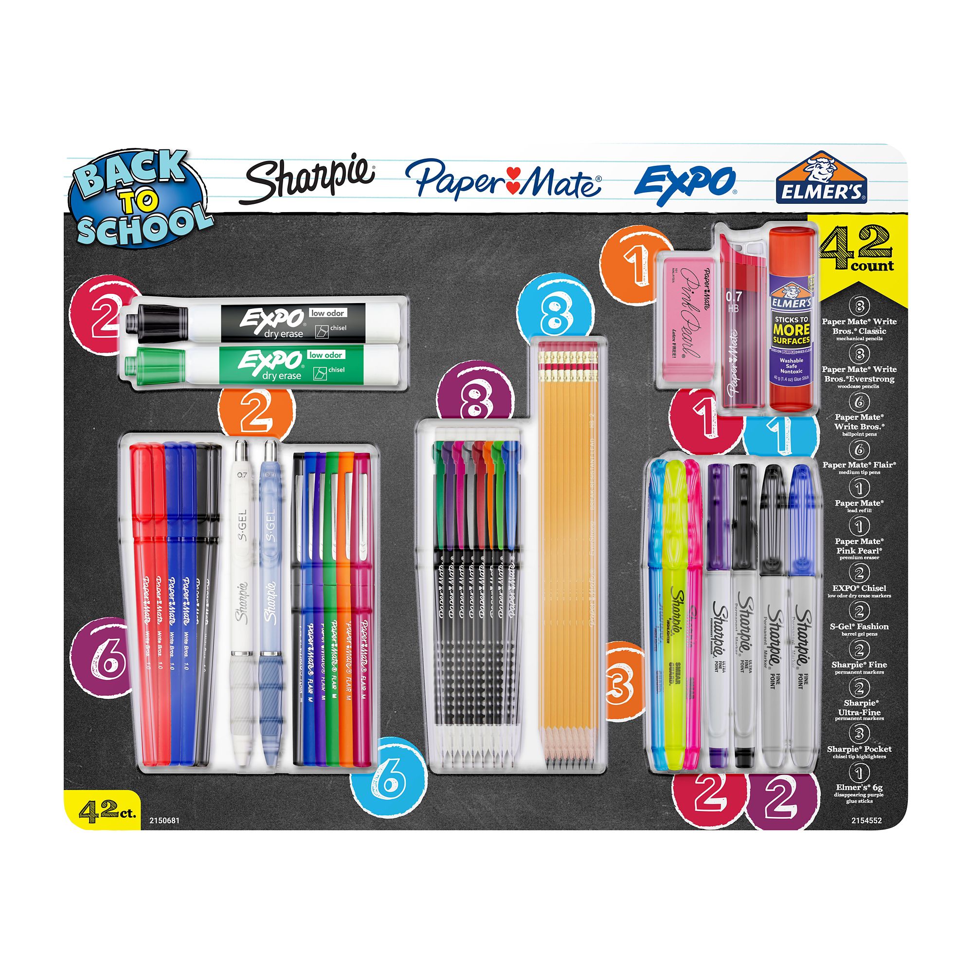 Bic 4-Color Retractable Ballpoint Pens, 6 pk. - Assorted Colors