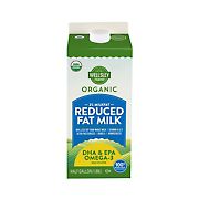 Wellsley Farms Organic Reduced Fat Milk (2% milkfat) with DHA and EPA Omega-3, 4.5 lbs.
