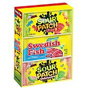 Swedish Fish and Sour Patch Variety Pack, 18 pk./2 oz.