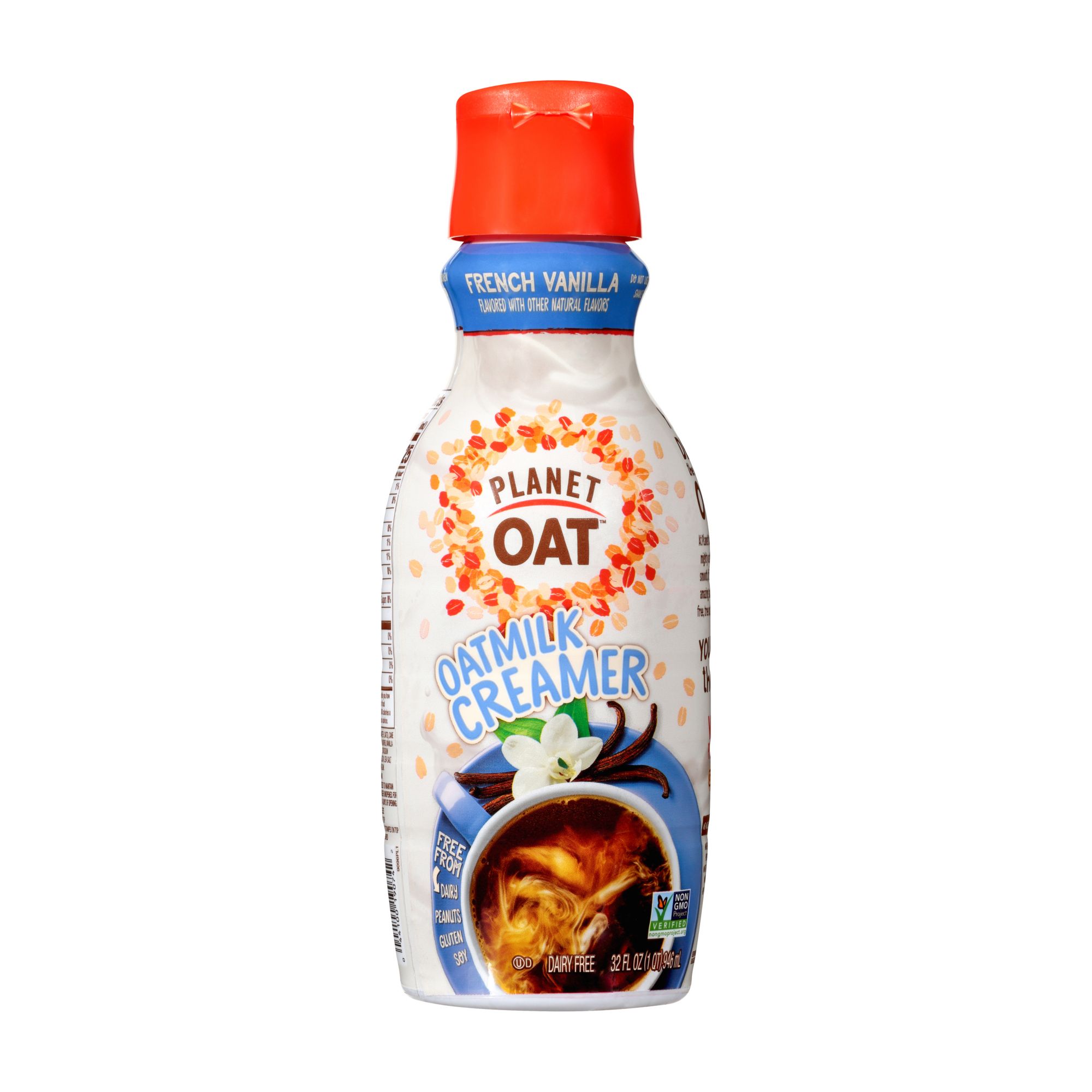 Planet Oat French Vanilla Coffee Creamer, 32 oz.