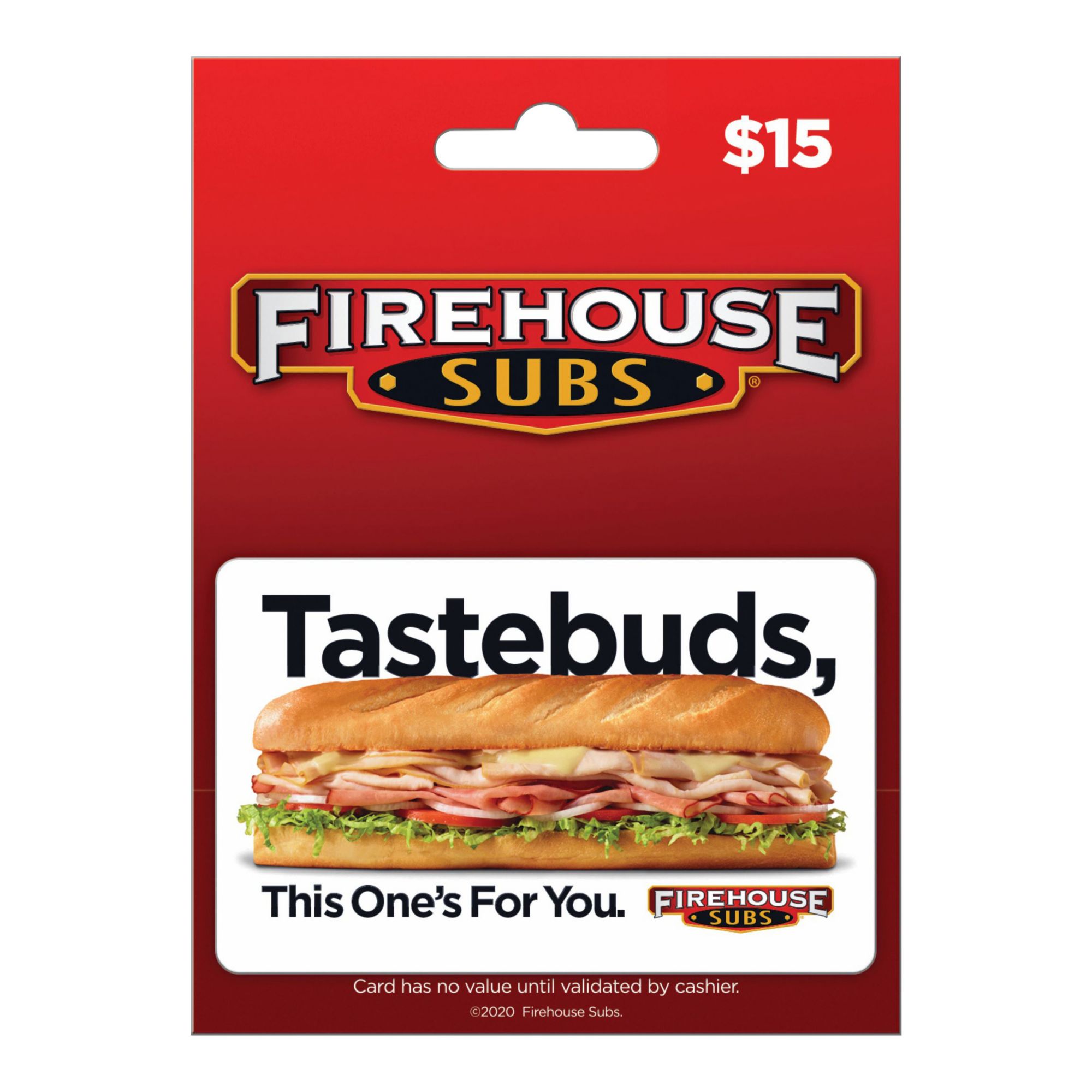 $15 Firehouse Subs Gift Card