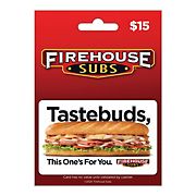 $15 Firehouse Subs Gift Card
