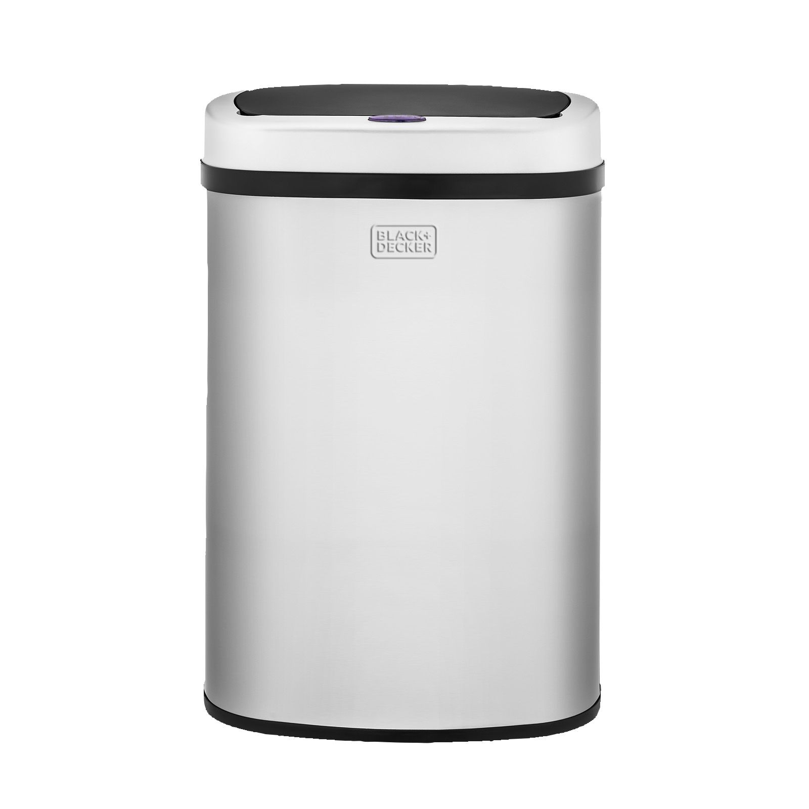 20L Grey Slimline Pedal Bin with Soft Close Lid, by BLACK + DECKER