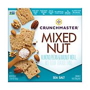 Crunchmaster Mixed Nutcracker Almond, Walnut and Pecan in Sea Salt
