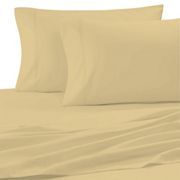 Purity Home Standard Size 400 Thread Count Ultimate Percale Cotton Pillowcases, 2 pk. - Yellow