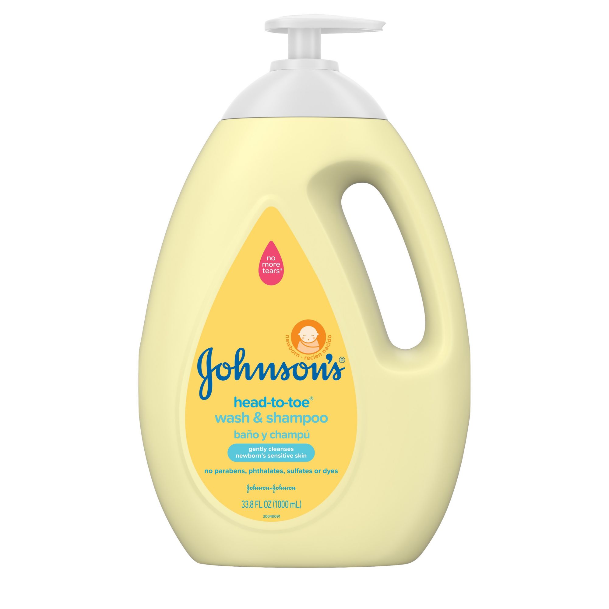 Johnson & johnson head store to toe baby wash