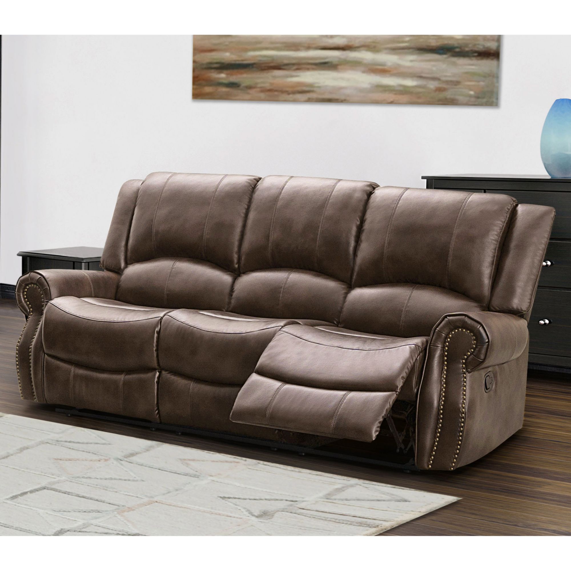 Bjs store leather sectional