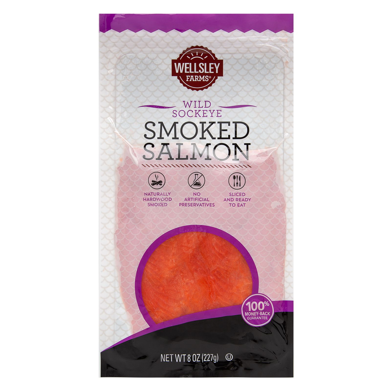 Wellsley Farms Smoked Sockeye Salmon, 8 oz.