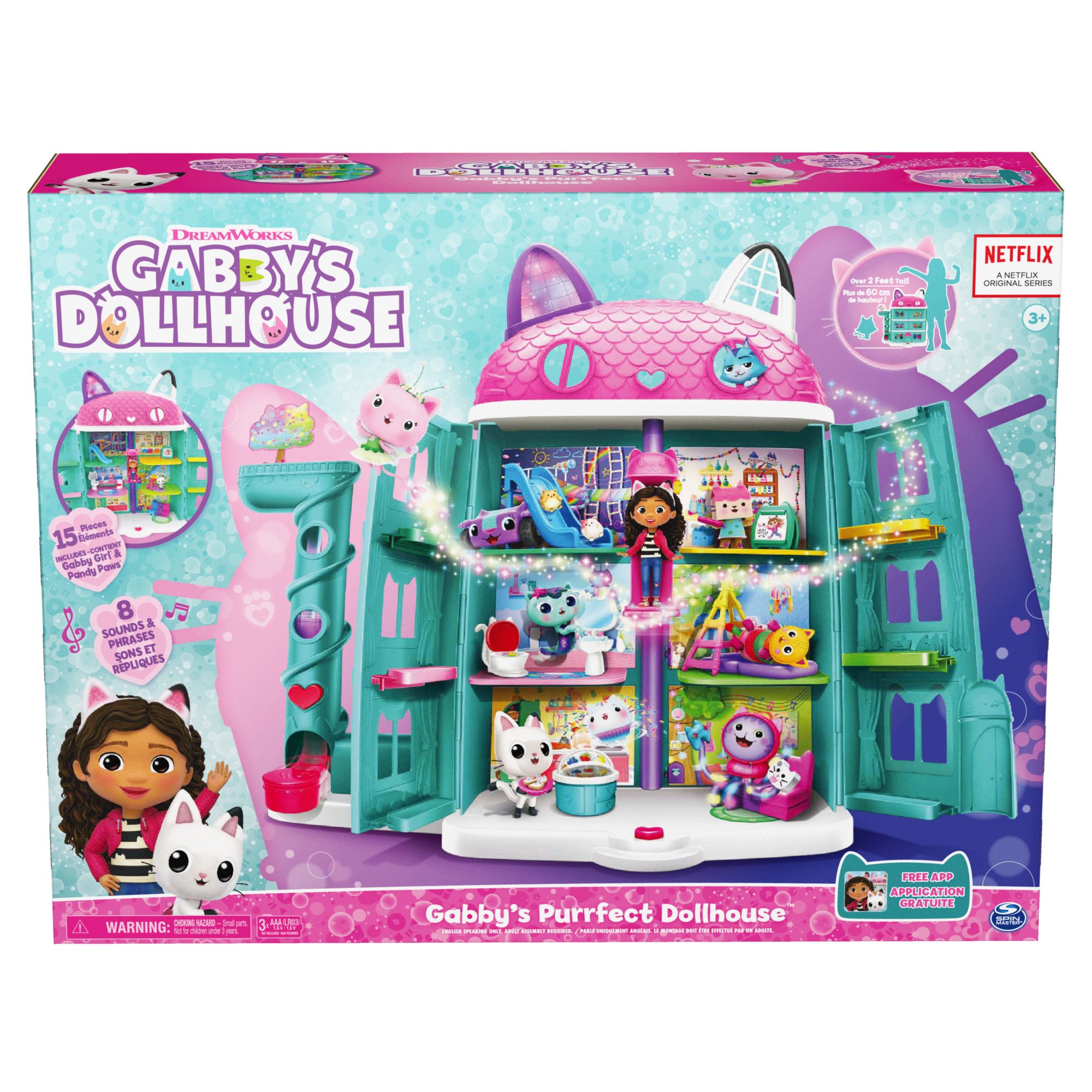 Gabby's Dollhouse Deluxe Figure Set with 7 Characters and Surprise Accessory