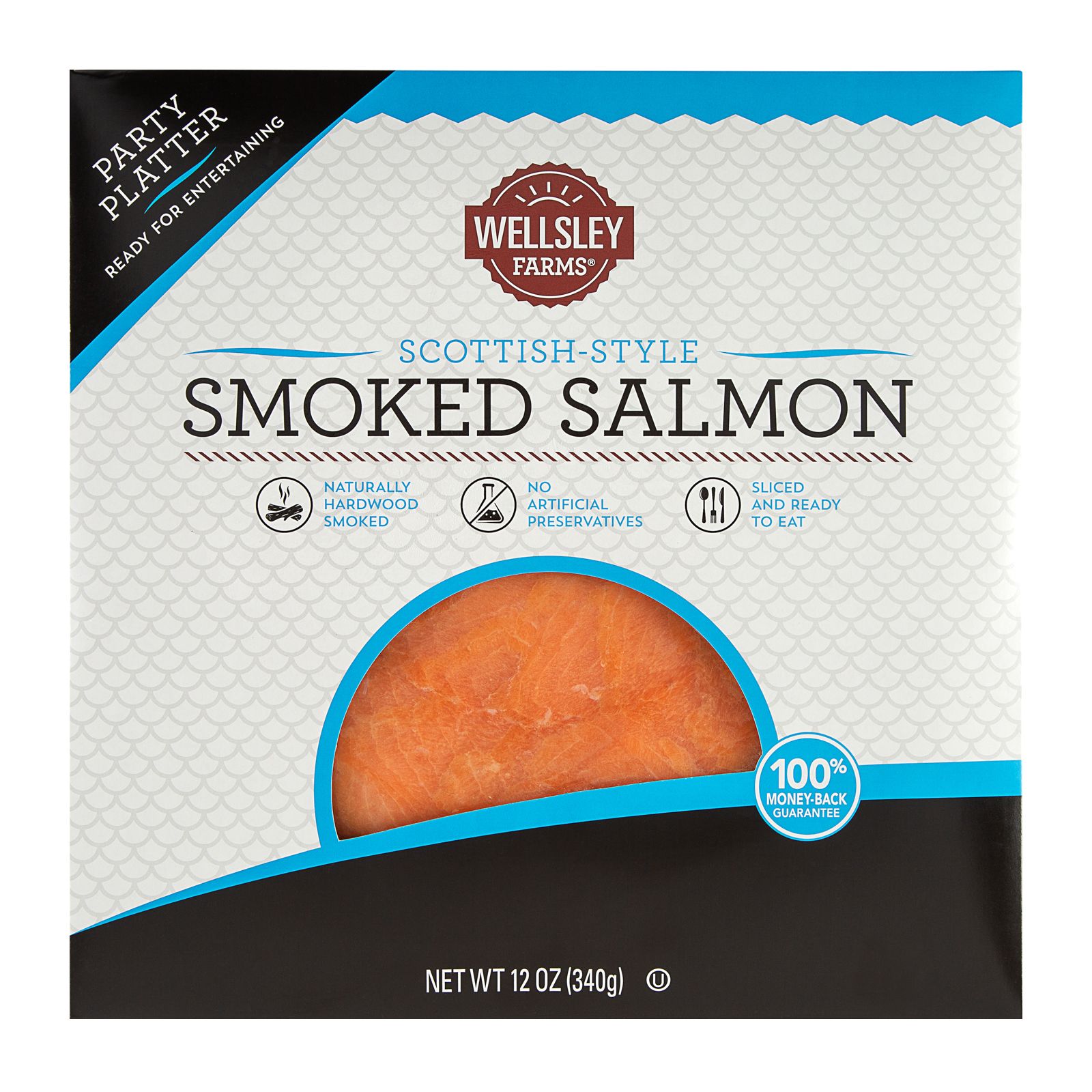 Wellsley Farms Smoked Scottish Salmon, 12 oz.