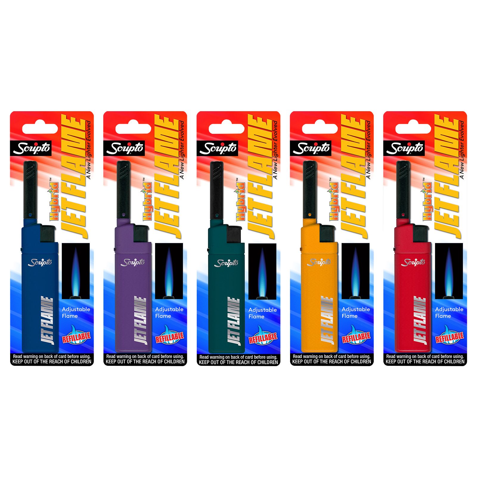 BIC Multi-Purpose Lighter Set 4-Pc. Classic Edition