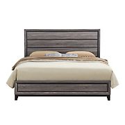Global Furniture Kate Queen Size Bed  - Gray
