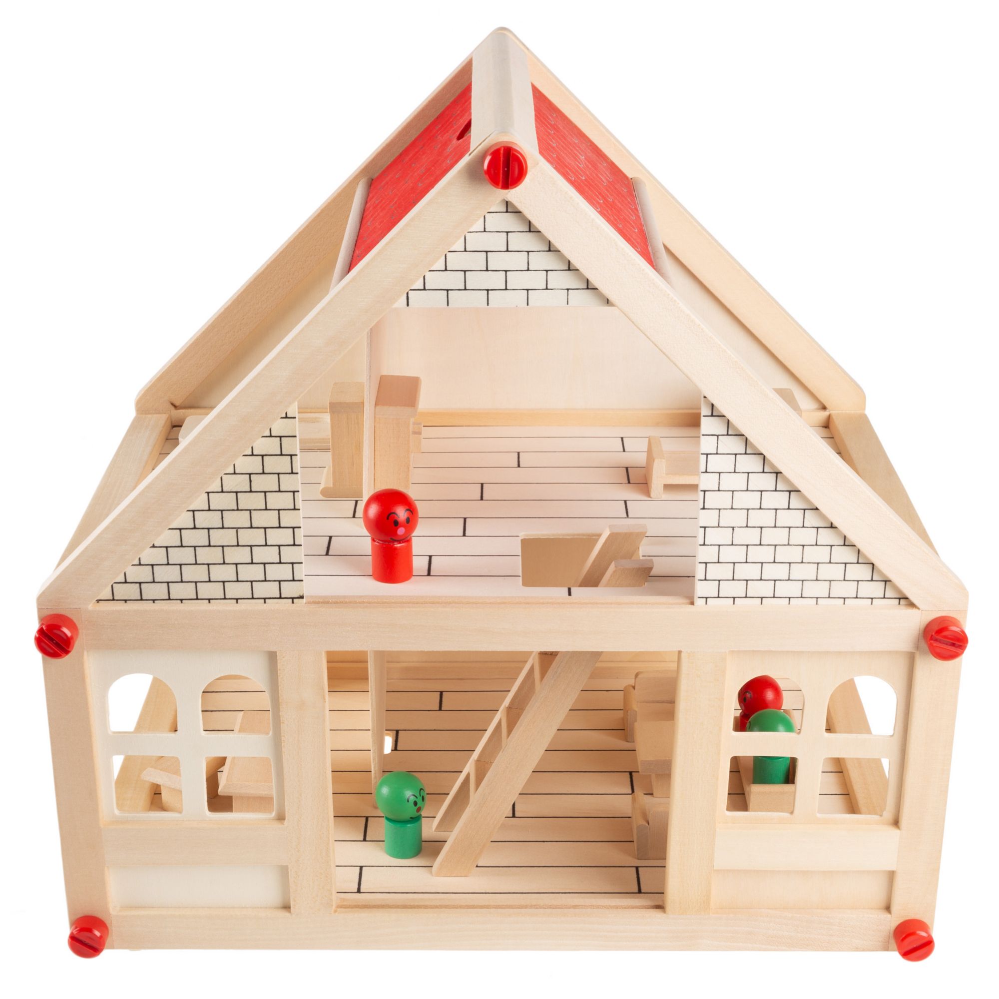 Toy Time Wooden Dollhouse