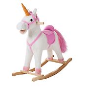 Toy Time  Plush Unicorn Rocker