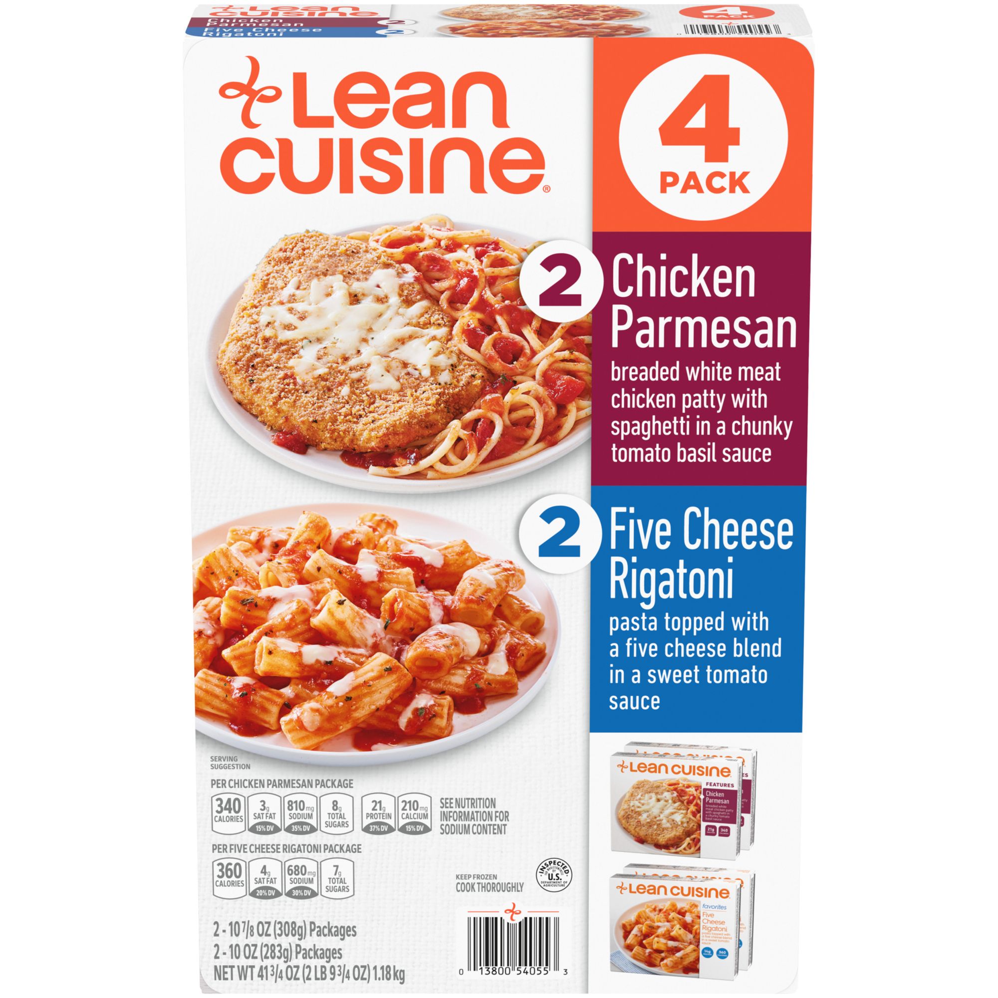 Lean Cuisine New Italian Variety 4 pk108 oz