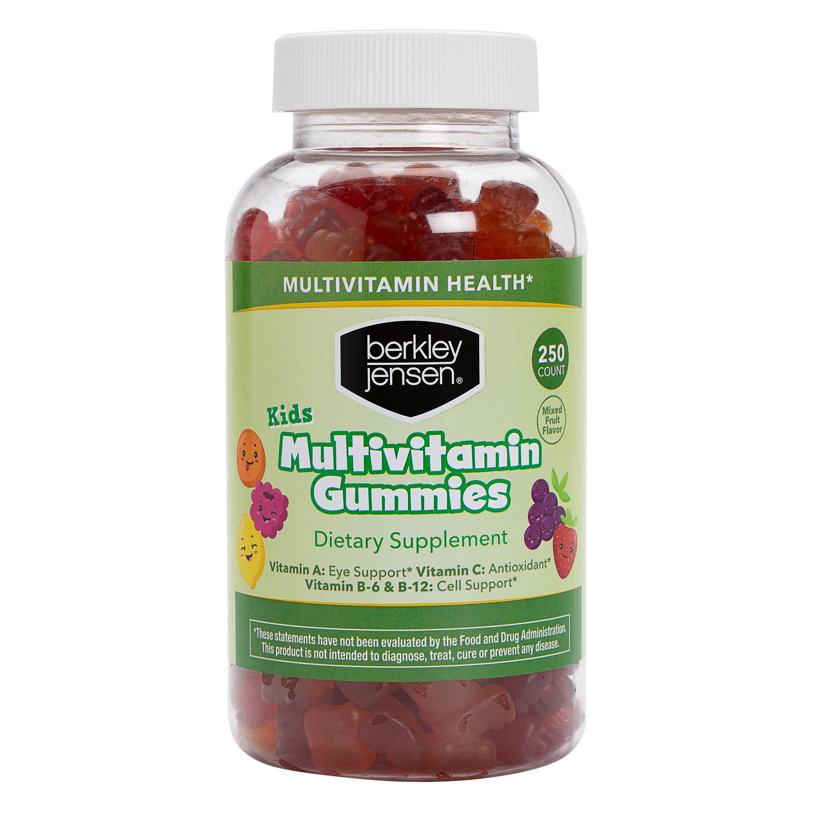 Berkley Jensen Kid's Multivitamin Gummies, 250 ct.