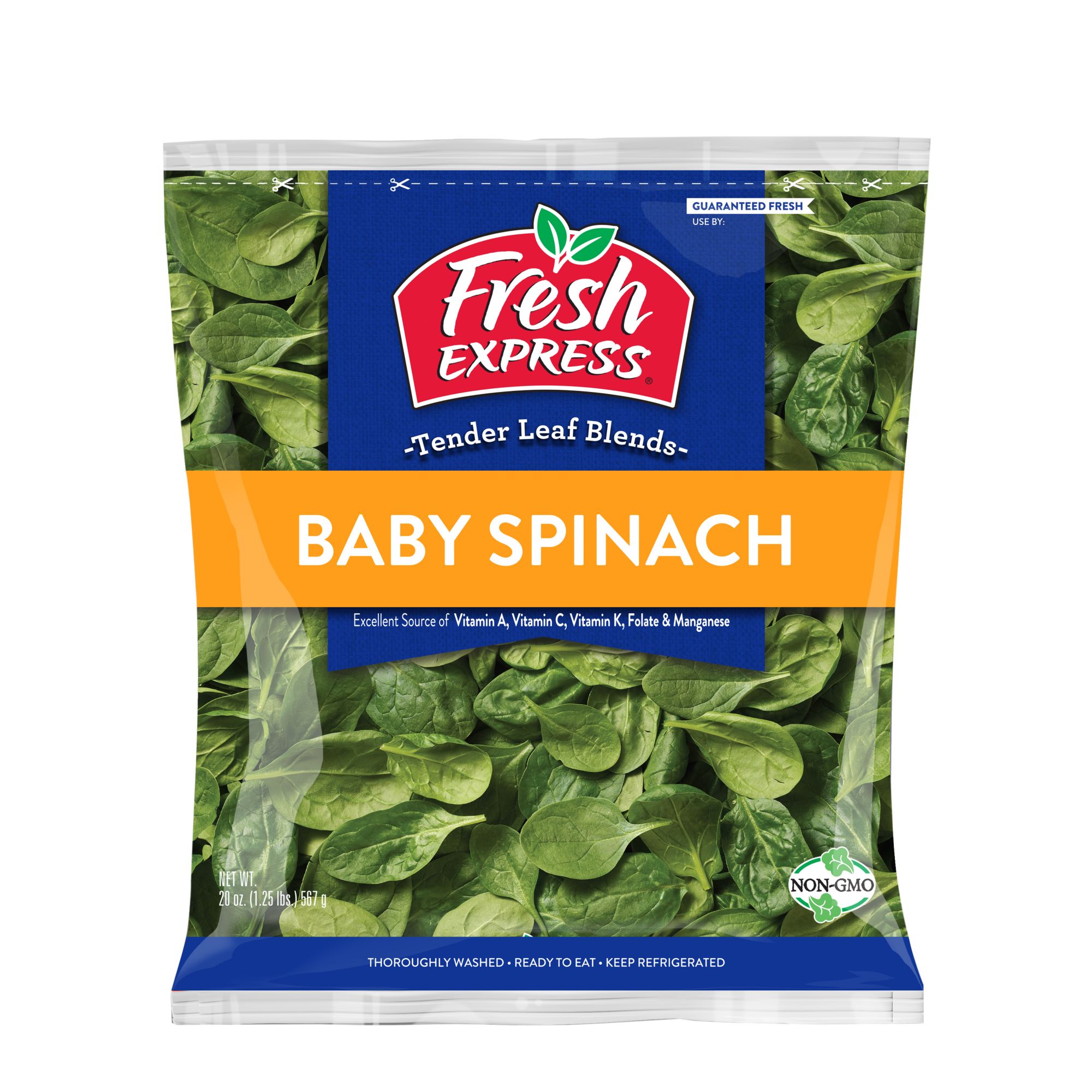 Fresh Express Baby Spinach, 20 oz.