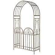 National Tree Company 93&quot; Garden Accents Gated Archway