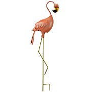 National Tree Company 33.5&quot; Spring Decor Standing Flamingo 1