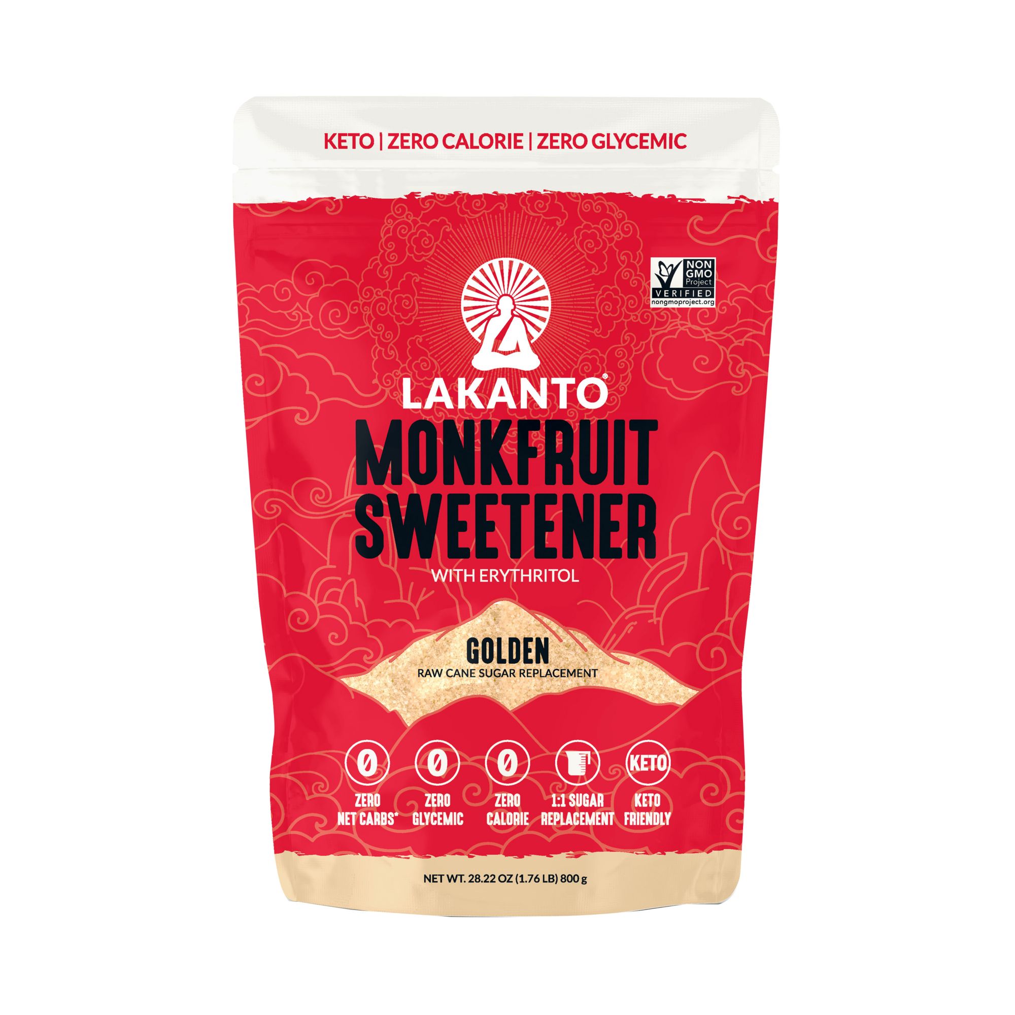 Lakanto Golden Monkfruit Sweetener, 28.22 oz.