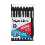 Paper Mate Ballpoint 300RT Pens, 32 ct. - Black
