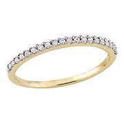 .2 ct. t.w. Diamond Anniversary Band in 10k Yellow Gold - Size 7