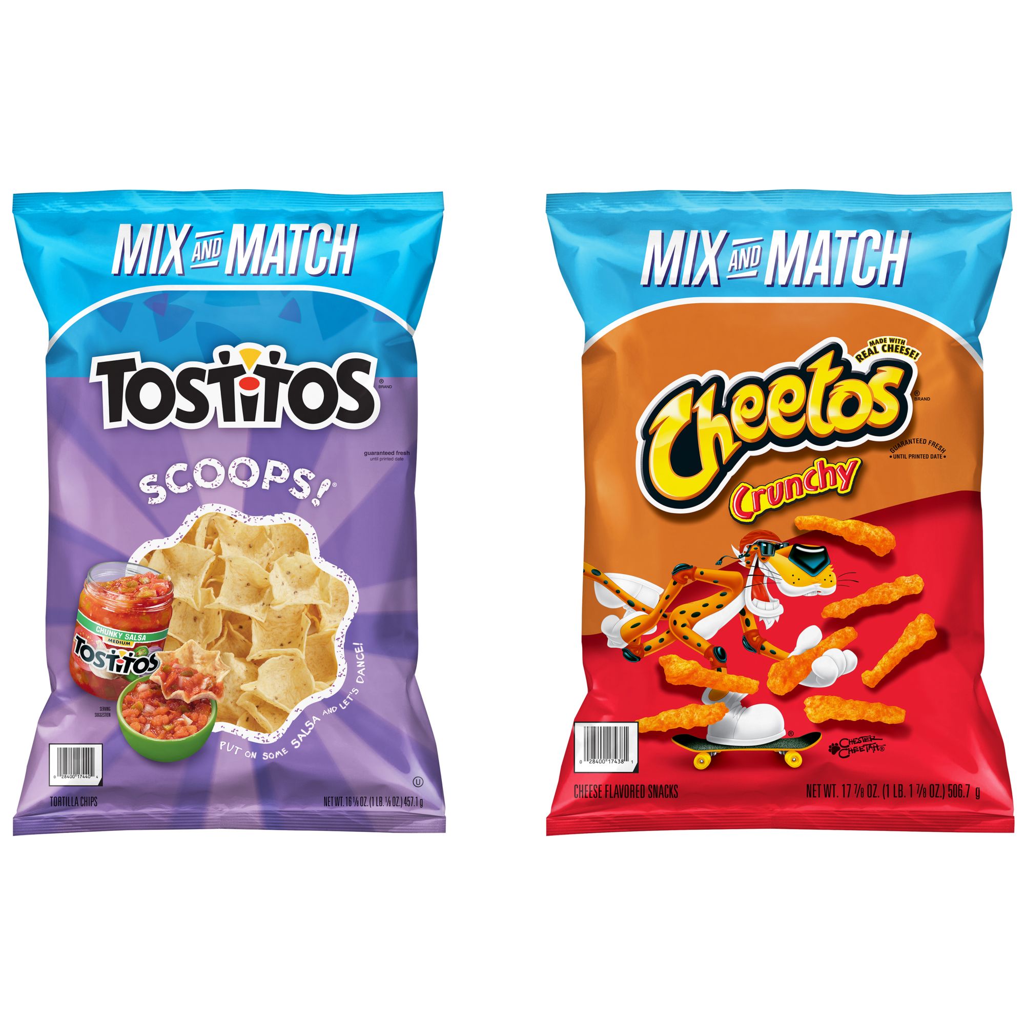 Tostitos Original & Cheetos Puffs - Pick n' Pack