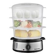Elite Gourmet Stainless Food Steamer, 9 qt. - Stainless