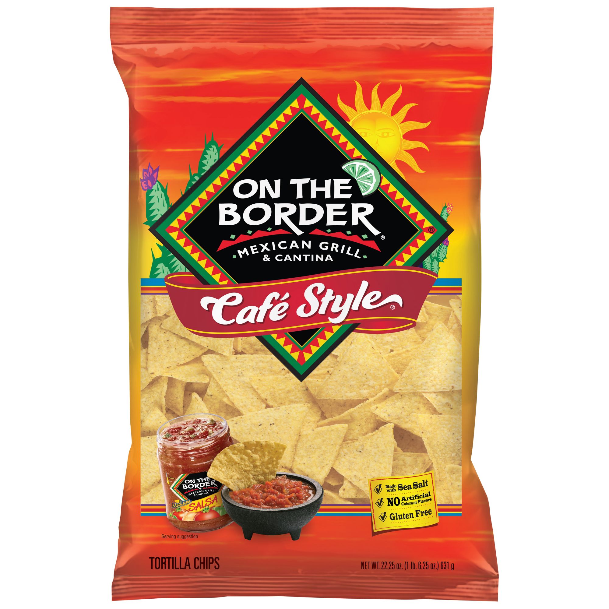 On The Border Cafe Style Tortilla Chips (26 oz.) - Sam's Club