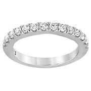.5 ct. t.w. Diamond Eternity Band in 14k White Gold, Size 7