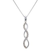 Amairah .5 ct. t.w. Champagne Diamond Pendant in Sterling Silver