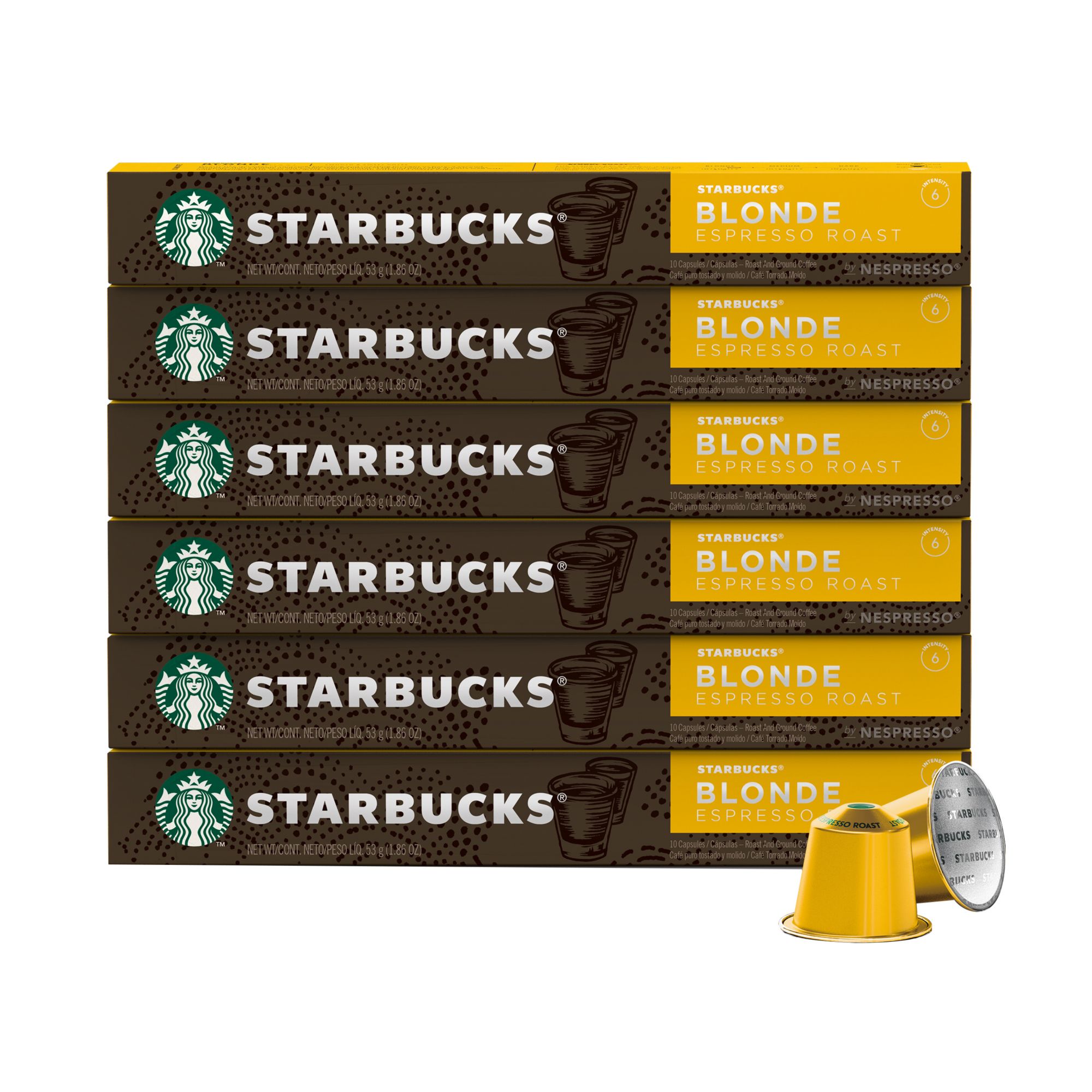 Starbucks Nespresso Pods - Blonde Espresso – Brew It Boutique