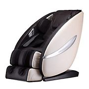 Best Massage Next Generation 2D Massage Chair with Bluetooth Speakers and LED Light Therapy - Brown