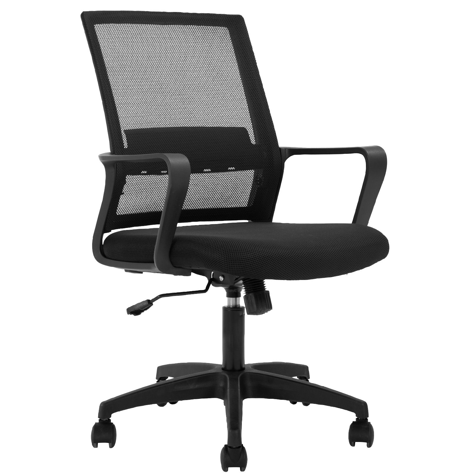 BestOffice Home Office Chair Ergonomic Desk Chair Mesh Computer Chair with Lumbar Support, Black