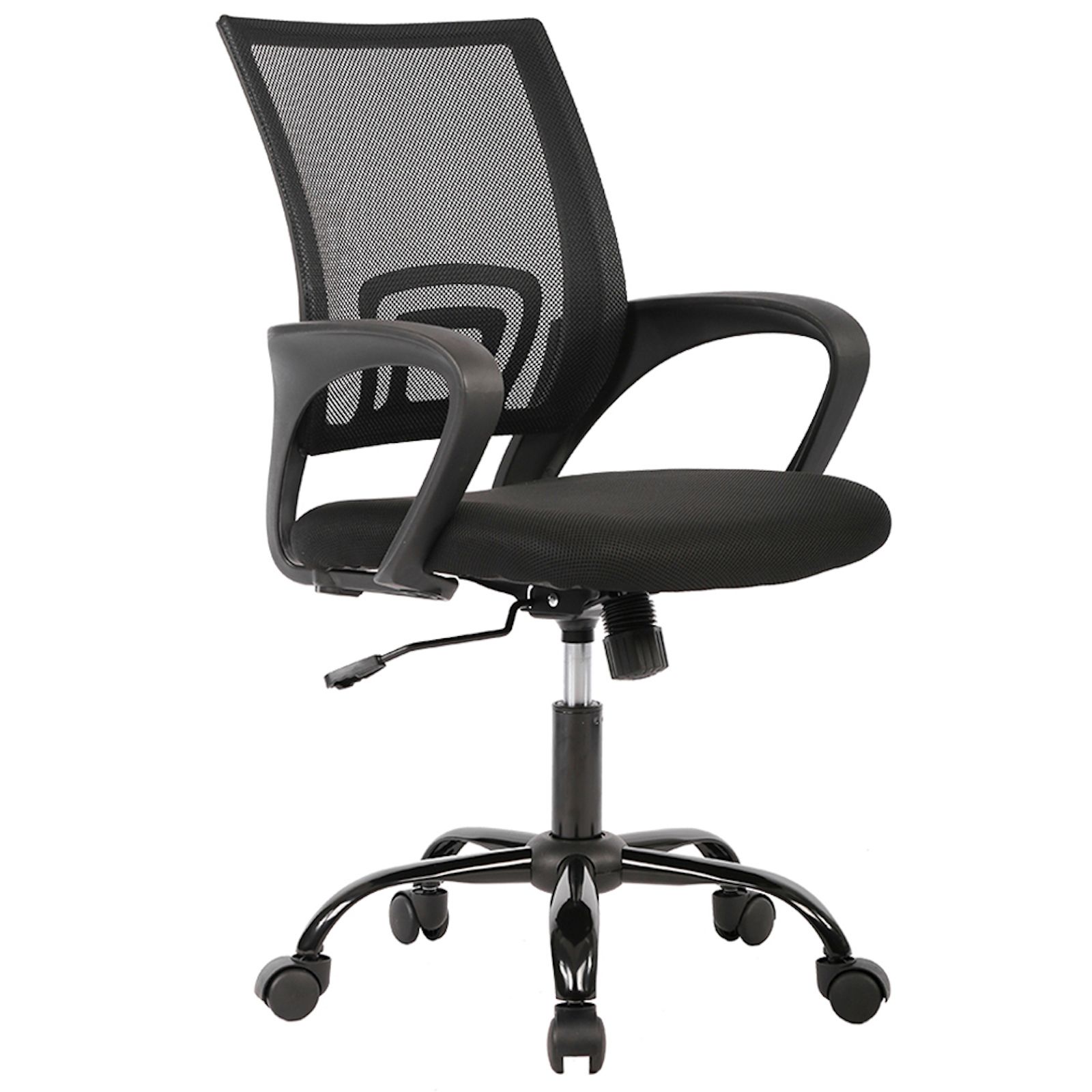 Best Office Ergonomic Adjustable Mid-Back Swivel Office Chair with Lum