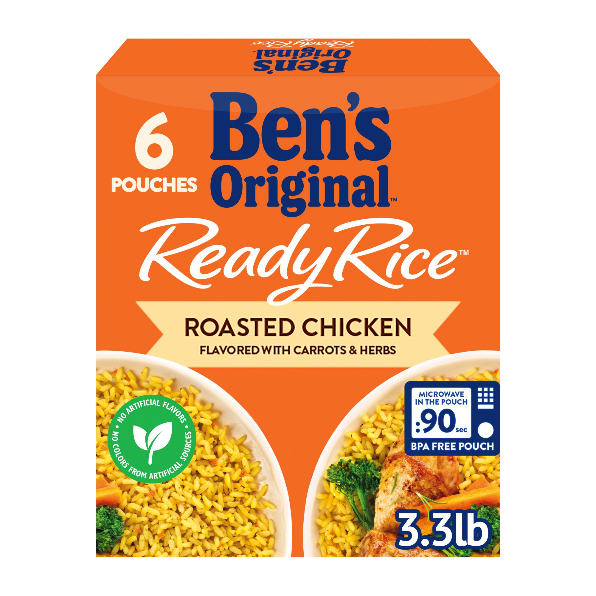 Ben's Original Ready Rice Roasted Chicken Flavored Rice