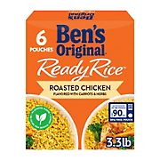 Ben Original Ready Rice Roasted Chicken, 6 pk.