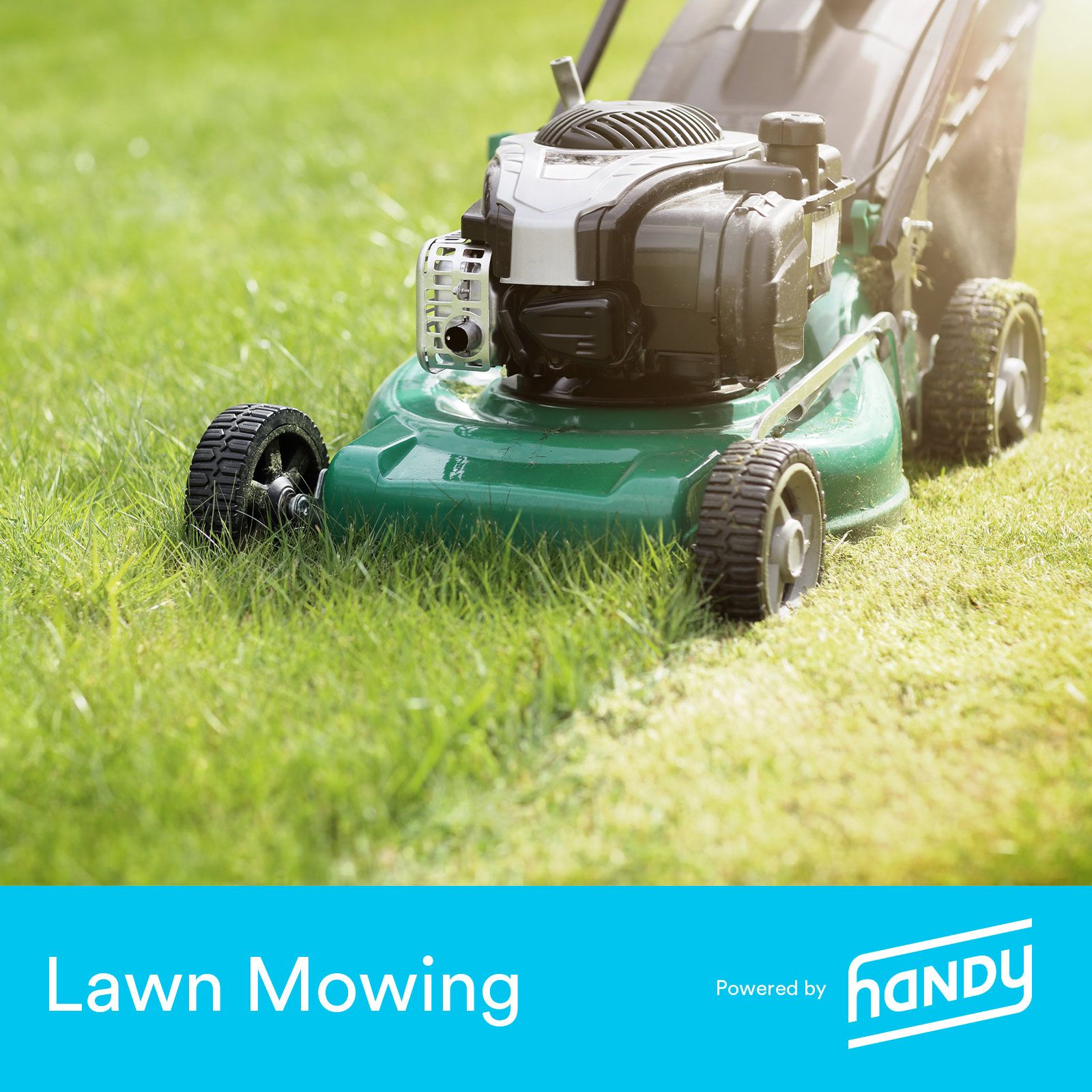 Handy best sale push mower