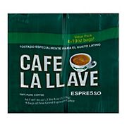 Cafe La Llave Espresso, 10 oz.- 4 pk.