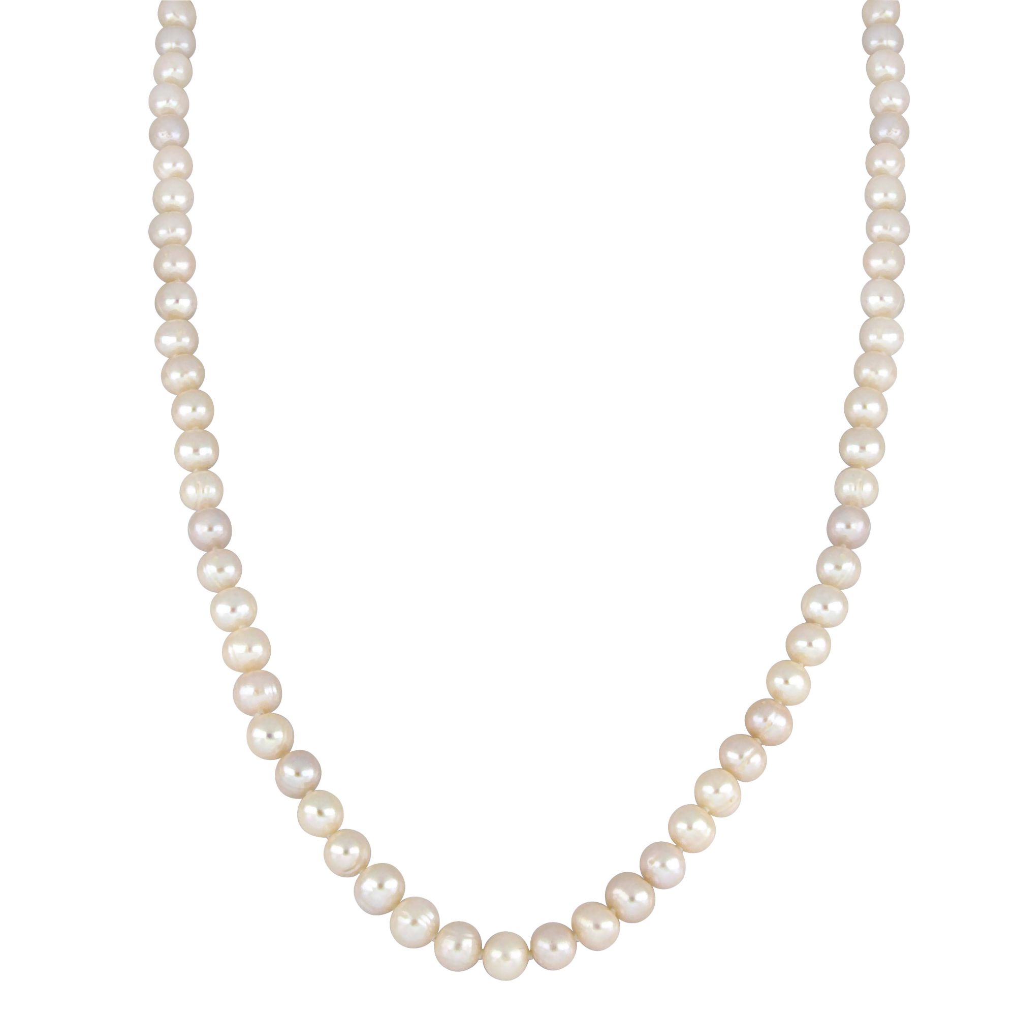 7.5-8mm Cultured Freshwater Pearl 36&quot; Endless Strand Necklace
