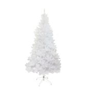 Northlight 7.5' White Glimmer Iridescent Spruce Full Artificial Christmas Tree - Unlit