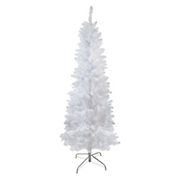 Northlight 6' Pencil White Spruce Artificial Christmas Tree - Unlit