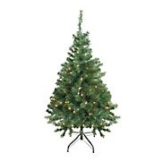Northlight 4' Pre-Lit Niagara Pine Medium Artificial Christmas Tree - Clear Lights