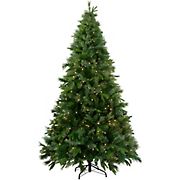 Northlight 7.5' Pre-Lit Full Ashcroft Cashmere Pine Artificial Christmas Tree - Clear Dura-Lit Lights