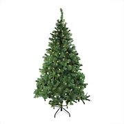 Northlight 6' Pre-Lit Mixed Classic Pine Medium Artificial Christmas Tree - Warm Clear LED Lights