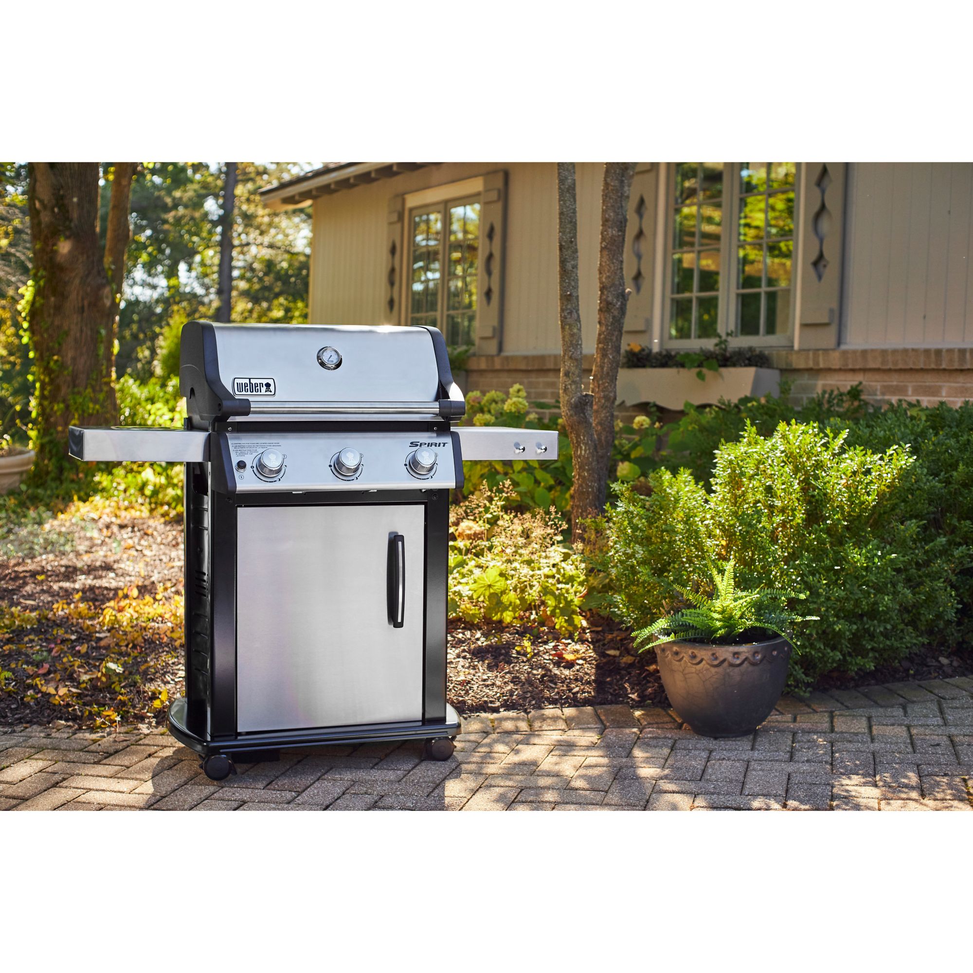 Weber Spirit S-315 Stainless Steel Gas Grill & Accessory Bundle with FREE Assembly