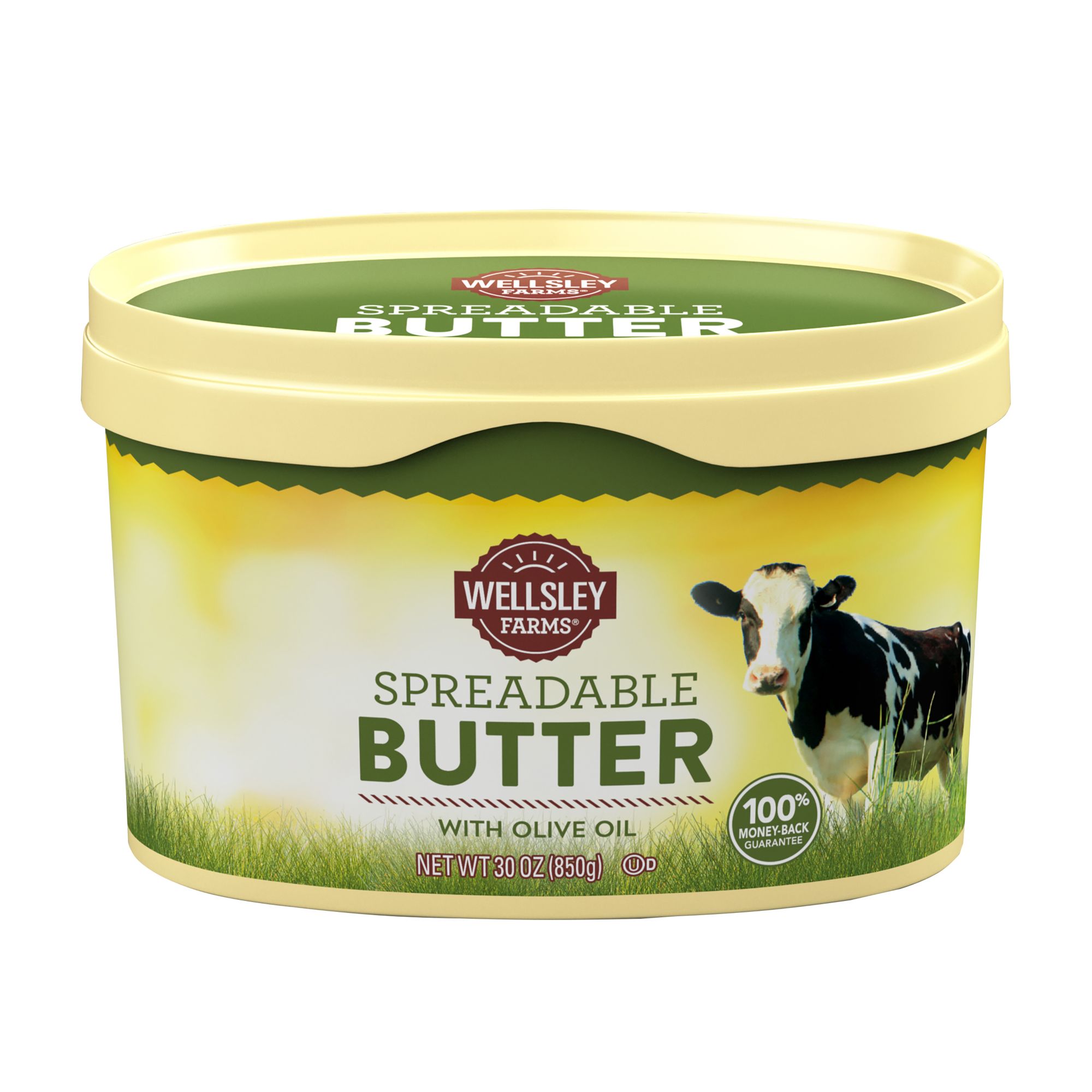 Wellsley Farms Spreadable Butter with Olive Oil, 30 oz. | BJ's ...