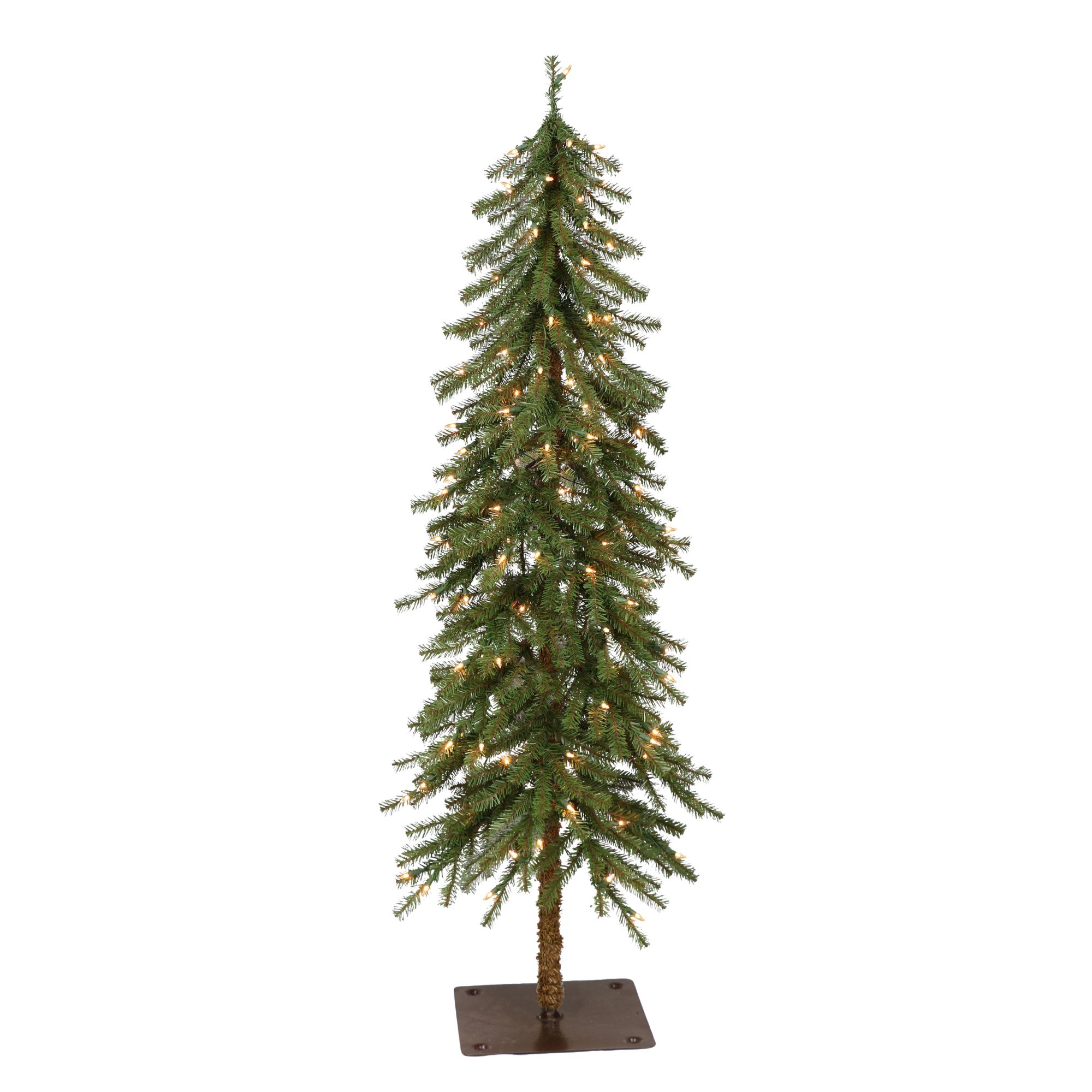 Puleo International 6' Alpine Artificial Pre-Lit Tree with 200 ct. Lights