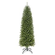 Puleo International 7' Pencil Fraser Fir Artificial Christmas Tree with Stand